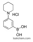 Molecular Structure of 1072952-19-2 (3-(Piperidino)phenylboronic acid HCl)